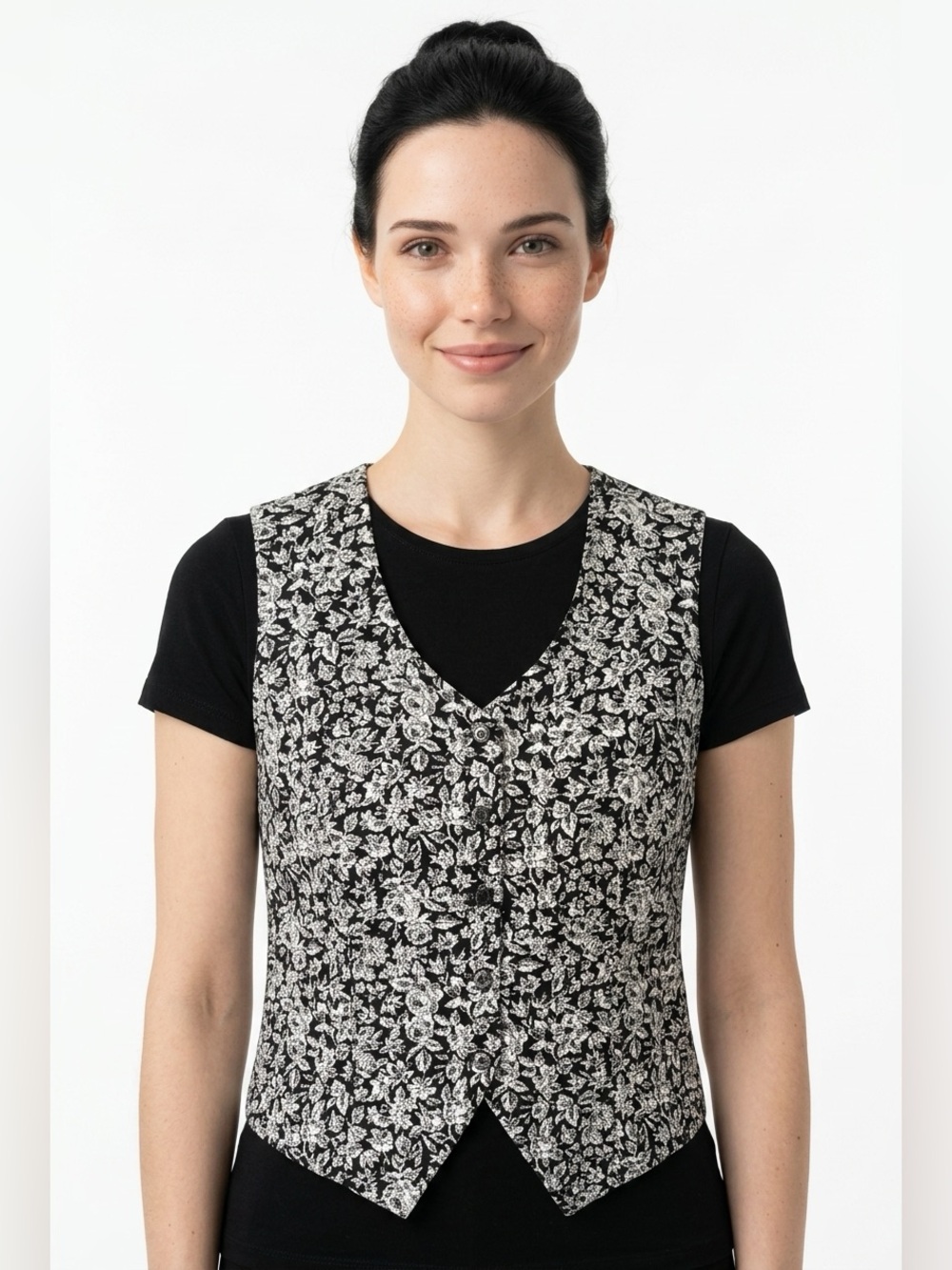 Printed vest
